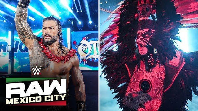 ROMAN REIGNS VS PENTA WWE RAW MEXICO CITY