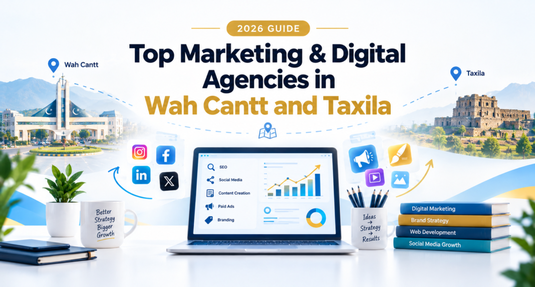 Best Marketing Agencies in Wah Cantt & Taxila 2026 | Vaiza Zone
