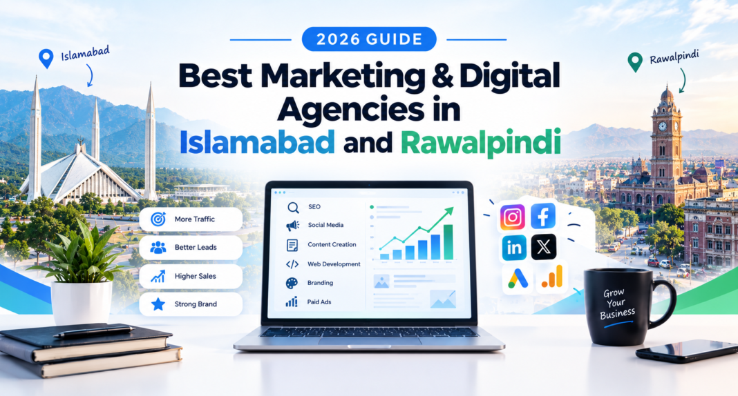 Top Digital Marketing Agencies in Islamabad & Rawalpindi 2026 | Vaiza Zone