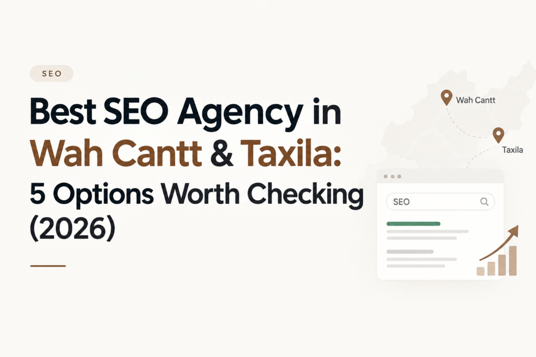Best SEO Agency in Wah Cantt & Taxila: 5 Options Worth Checking (2026)